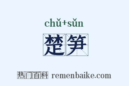 楚笋是什么意思的图片